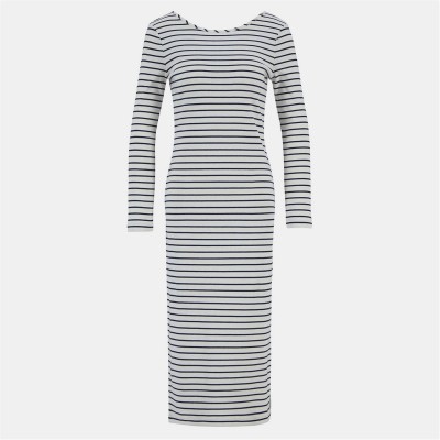 рокля,дамски,поли,и,рокли,barbour,women's,blake,bodycon,dress,cloud,stripe