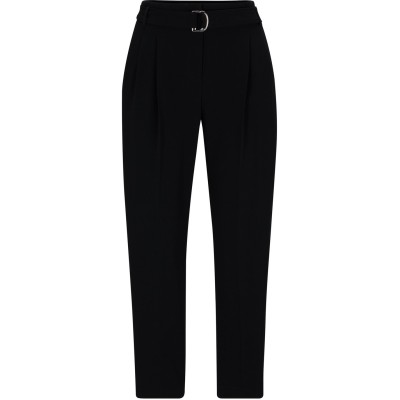 панталони,дамски,чорапогащи,и,клинове,boss,tapia,pleated,trousers,black