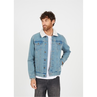 яке,мъжки,якета,brave,soul,jacket,with,detchable,borg,collar,lt,blu,dnm,crm
