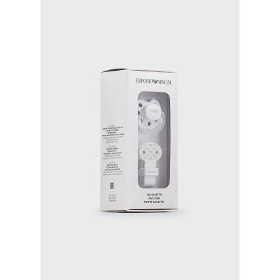 emporio,armani,pacifier,set,white