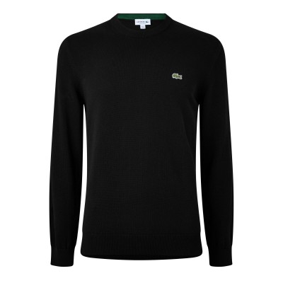 мъжки,пуловер,мъжки,пуловери,lacoste,knitted,jumper,mens,black,031