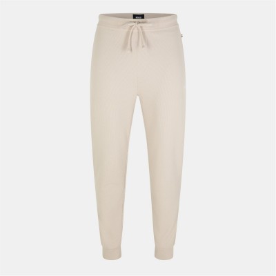 мъжка,пижама,мъжки,пижами,boss,waffle,pants,cuff,10242355,01,pyjama,trouser,mens,black,002