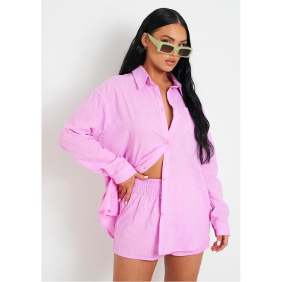 дамски,ризи,missy,empire,oversized,shirt,lilac