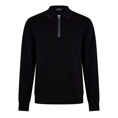 мъжки,пуловери,ps,paul,smith,ps,rainbow,tip,knit,sn61,black,79