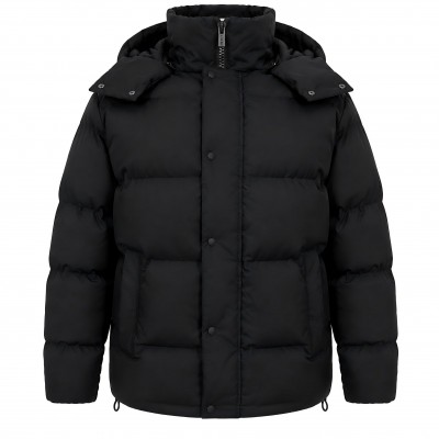 яке,мъжки,якета,firetrap,mens,firertrap,bubble,jacket,black