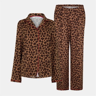 комплект,дамски,пижами,urban,threads,urban,t,ls,pj,set,ld61,leopard
