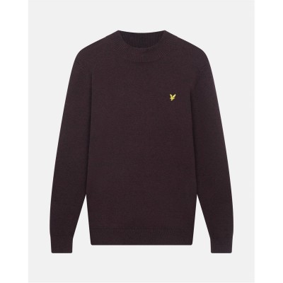 мъжки,пуловер,мъжки,пуловери,lyle,and,scott,lyle,and,scott,roll,neck,jumper,mens,beetroot,jet,bl