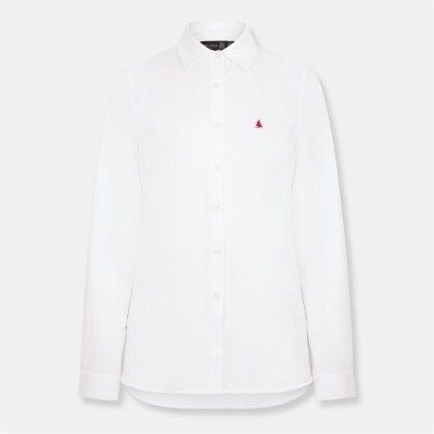 рокля,musto,effortless,long,sleeve,dress,shirt,white