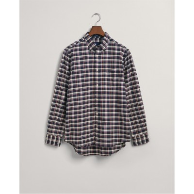 облекла,на,разпродажба,мъжки,ризи,gant,regular,oxford,check,shirt,evening,433