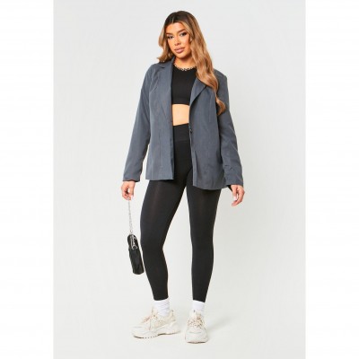 сако,дамски,поли,и,рокли,missy,empire,tailored,oversized,blazer,charcoal