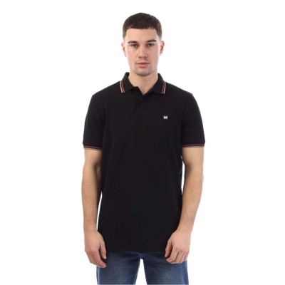 блуза,с,яка,weekend,offender,vancouver,tipped,polo,shirt,black