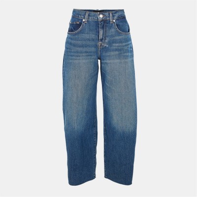 дънки,дамски,дънки,7,for,all,mankind,women's,bonnie,wide,leg,jeans,dark,blue