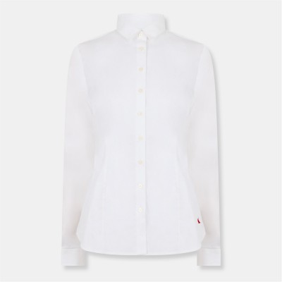 дамски,ризи,musto,stretch,ls,poplin,shirt,fw,womens,white