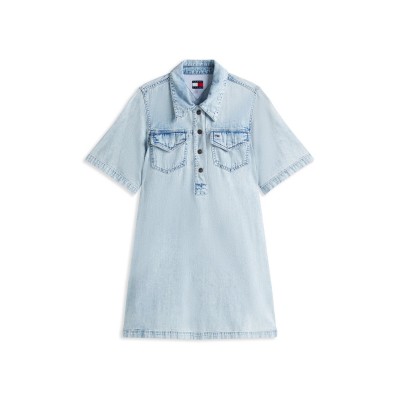 дамски,поли,и,рокли,tommy,jeans,tj,aline,dnm,drs,ld53,denim,light