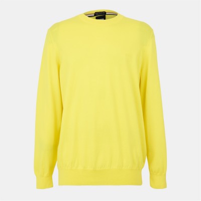 мъжки,пуловер,мъжки,пуловери,boss,hugo,boss,pascas,knit,jumper,mens,bright,yellow