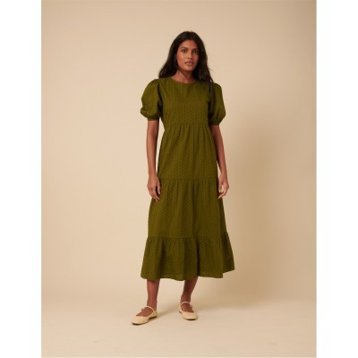 рокля,дамски,поли,и,рокли,nobodys,child,women's,betty,a,line,dress,green