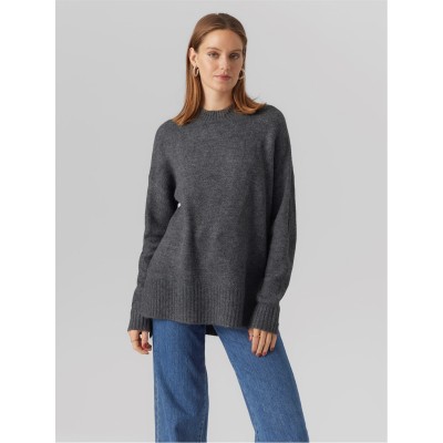 дамски,плетени,дрехи,дамски,облекла,размер,vero,moda,lefile,bxy,knit,ld99,med,grey,mlnge