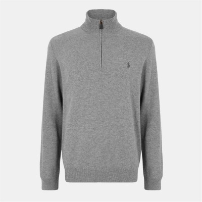 блуза,мъжки,пуловери,мъжки,тениски,polo,ralph,lauren,polo,loryelle,quarter,zip,sweater,fawn,grey