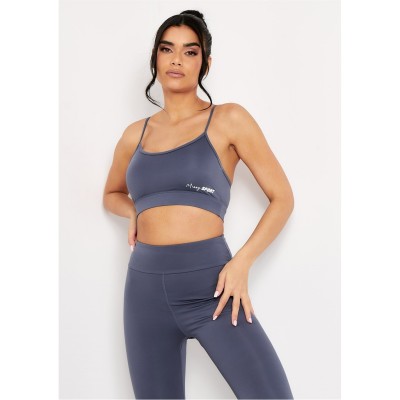 къса,блуза,дамски,топове,missy,empire,sport,strappy,crop,gym,top,navy