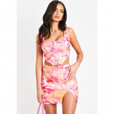 missy,empire,corset,top,pink