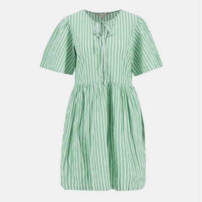 рокля,дамски,поли,и,рокли,barbour,women's,daison,structured,mini,dress,kelly,green