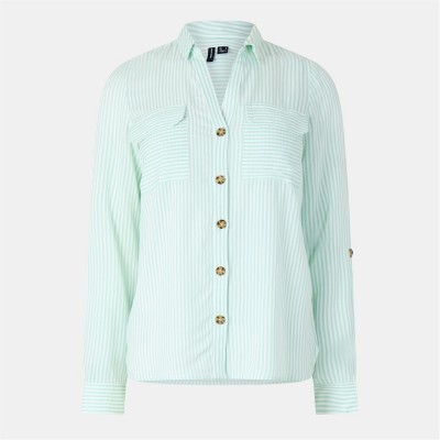 дамски,ризи,vero,moda,bumpy,ls,shirt,ld99,silt,green