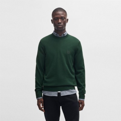 пуловер,облекла,на,разпродажба,мъжки,пуловери,boss,kanovano,jumper,open,green,350
