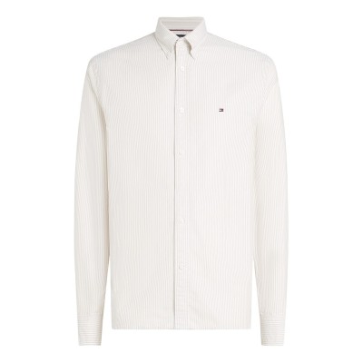 облекла,на,разпродажба,мъжки,ризи,tommy,hilfiger,core,1985,flex,oxford,stripe,shirt,sandalwood,0aa