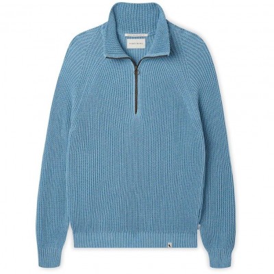 пуловер,мъжки,пуловери,peregrine,felix,quarter,zip,jumper,ocean