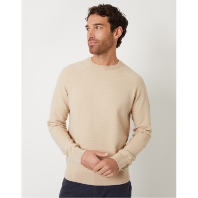 мъжки,пуловер,облекла,на,разпродажба,мъжки,пуловери,threadbare,crew,neck,jumper,mens,beige