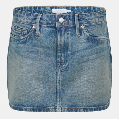 пола,поли,и,къси,панталони,good,american,women's,mini,denim,skirt,indigo927
