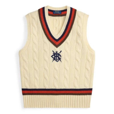 пуловер,мъжки,пуловери,polo,ralph,lauren,men,s,crew,neck,jumper,cream,combo