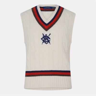 потник,мъжки,пуловери,polo,ralph,lauren,polo,cricket,vest,sn54,cream,combo