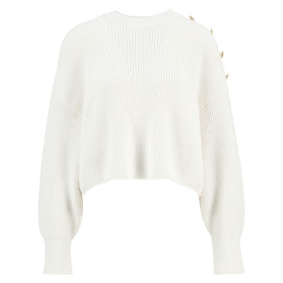 дамски,пуловер,дамски,плетени,дрехи,barbour,international,womens,alexis,crew,neck,jumper,off,white