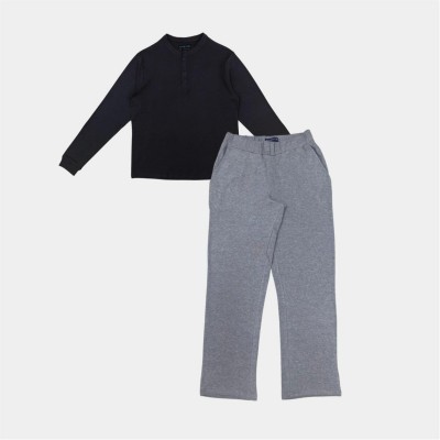 мъжки,пижами,howick,3,button,sn54,charcoal,plain
