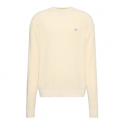 пуловер,мъжки,пуловери,calvin,klein,jeans,men's,ckj,waffle,crew,neck,jumper,calico