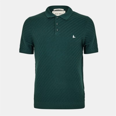 мъжки,пуловери,jack,wills,short,sleeve,knit,polo,men,evergreen