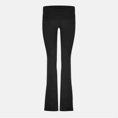 панталони,дамски,чорапогащи,и,клинове,дамски,дънки,jack,wills,women's,high,waisted,flared,trousers,black