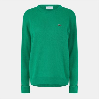 дамски,плетени,дрехи,lacoste,tricot,ld99,fluorine,green