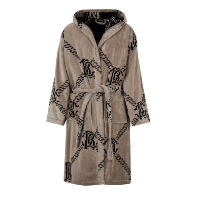 дамски,пижами,мъжки,пижами,roberto,cavalli,home,spider,bathrobe,beige