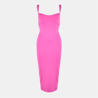 рокля,дамски,поли,и,рокли,good,american,women's,sweetheart,midi,bodycon,dress,berry,sorbet010