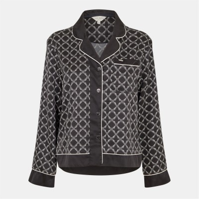 комплект,дамски,пижами,ted,baker,ted,tilly,pj,set,ld54,jet,black,print