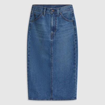 пола,levis,high,rise,back,slit,skirt,meadow,games