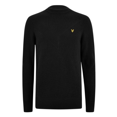 облекла,на,разпродажба,мъжки,пуловери,lyle,and,scott,lyle,chevron,knit,sn99,gunmetal