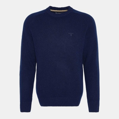 пуловер,мъжки,пуловери,barbour,grangetown,crew,neck,jumper,navy,ny91