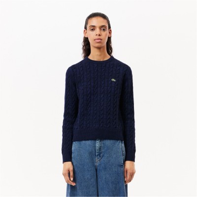 дамски,плетени,дрехи,lacoste,lacoste,af0633,jmpr,ld99,blue,methylene