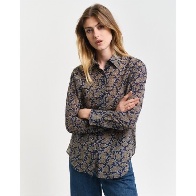 дамски,ризи,gant,rel,paisley,cot,silk,shirt,persian,persian,blue