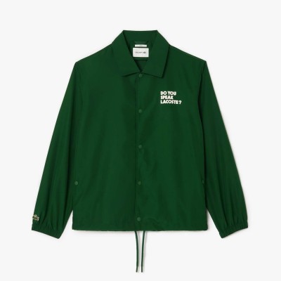 яке,lacoste,lightweight,showerproof,ripstop,coach,jacket,green