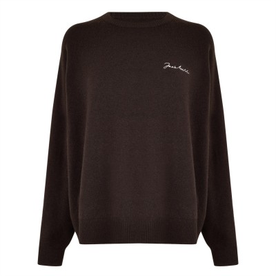 пуловер,дамски,плетени,дрехи,jack,wills,classic,jumper,ld44,cocao
