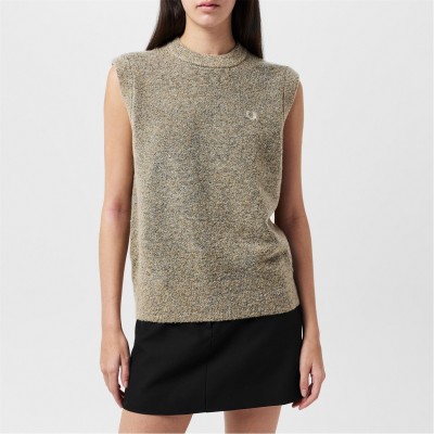 потник,дамски,плетени,дрехи,fred,perry,boucle,tank,top,warm,stone